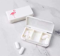 Heyuni.Pill Organizer Case Portable Pill Box Small Pill Container for Purse or Pocket, Excellent Pill Storage Case