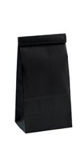 Count of 50 New Retail Small Black Tin Tie Bags 3-⅜"W x 2-½"D x 7-¾"H