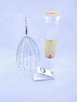 Beyond ego Scalp Massager,20 Massager Balls,Hand Held Scalp Head & Neck Massager