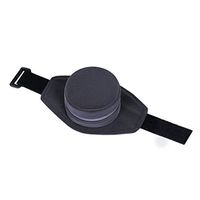 HEALLILY Moxa Box Copper Portable Moxibustion Box with Cloth Cover for Pain Relief (Gray)