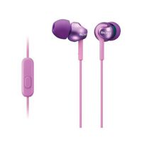 Sony Mdrex110ap/V Ex Monitor in-Ear Headphones with Microphone (Violet) (Sony MDREX110AP/V)