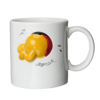 San Art Disney happening mug Pooh unique 8 ~ H9cm MADE IN JAPAN