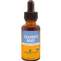 Herb Pharm Certified Organic Culver's Root Extract for Cleansing and Detoxification - 4 Ounce by Herb Pharm