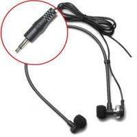 Sony **Extended-Life**Premium "EBS" Headset Compatible Universal Underchin U-Bow Style For Transcriber Models M-2000, M-2020, BM75, BM85 and earlier models DE-55T Replacement Straight Plug & 10FT Cord
