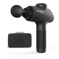 FIT KING Massage Gun Deep Tissue Percussion Neck Back Massager to Relieve Muslce Soreness and Fast Recovery with 6 Heads 6 Hours Use