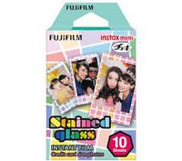 Fujifilm Instax Stained Glass Instant Film, 10 Sheets
