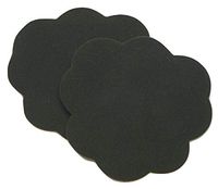 Foot Petals Tip Toes Foot Cushions-Black Iris-1 pair