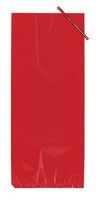 Red Large Cello Treat Bags - 20/Pack (11.25in. x 5in.)
