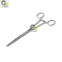G.S LOT of 6 Pairs Stainless Steel Rochester Pean HEMOSTAT Forceps 8" Straight Economy Grade