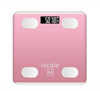 DQIDH Digital Bathroom Scale Smart Bluetooth Body Fat Scale Intelligent Electronic Scale Human Body Scale Fat Measuring Instrument Body Fat Meter APP