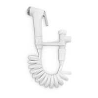 Bath Cleaner, Shower Spray Gun Set Big Stream Anti Corrosion Cleansing Sanitary