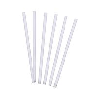Tervis 1288691 Tumbler Reusable Straight Straws BPA Free-Dishwasher Safe-6 Pack, 10", Clear
