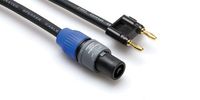 Hosa SKT-625BN 25-Feet SpeakON Speaker Cable to Banana