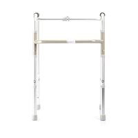 GYZ GY Elderly Walker Aluminum Alloy Adjustable Height Foldable Disabled Assisted Walking, Weight Up to 100kg Medical Supplies (Color : A)