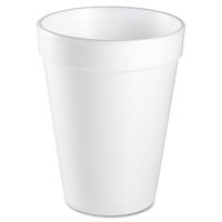 Dart 14J16 3.7" Top And 2.4" Bottom Diameter, 4.8" Height 14 oz Insulated Foam Cup