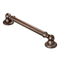 Moen YG5418ORB Kingsley Bathroom Safety 18-Inch Designer Grab Bar, Oil Rubbed Bronze
