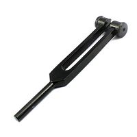 G.S Black Color 256C Tuning Fork Aluminum Fork Ear Fork Nervous System Testing Tuning Fork Alloy Frequency 256HZ Best Quality