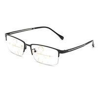 ZYFA Progressive Multifocus Reading Glasses,Asymptotic Multifocal,Men Reader Bifocal Eyeglasses