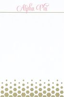 Alexandra And Company Notepad, Alpha Phi
