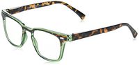 Peepers Men's Strut 2328200 Square Reading Glasses, Tortoise/Green, 2