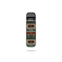 MightySkins Skin Compatible with SMOK Novo - Cabin Stripes | Protective, Durable, and Unique Vinyl Decal wrap Cover | Easy to Apply, Remove, and Change Styles | Made in The USA