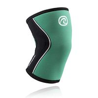 Rehband Rx Knee Sleeve 5mm - Emerald Green - X-Small - 1 Sleeve
