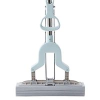 Absorbent cotton mop hand wash folding clean absorbent sponge mop mop Always insist on success (Style : B)