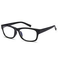 VVDQELLA Blue Blocking Reading Glasses, Computer Reading Glasses for UV Protection Anti Glare TR90 Lightweight Frame Women & Men (0.00x)