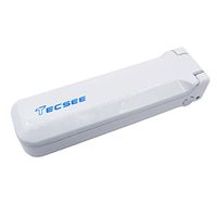 Tecsee Ultravoilet Portable UV Sterilizer Wand Foldable UVC Wand Sanitizer Kill Up to 99.99% Bacteria, Germs Operated by USB Cable or 4pcs AAA Battery in White Color Packed with Color Box