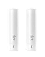 Flint Lint White Gray Top Set of 2