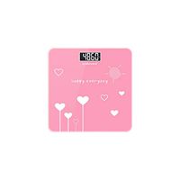TOPBATHY Weight Scale Electronic USB Charging Intelligent Health Body Fat Scale for Women Girls Men Home Household (Pink)