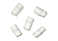 Case of 200 Peanut Sponges 3/8". Sterile Gauze Sponges. White 100% Woven Cotton X-Ray Detectable Balls for Wound prepping and Cleansing. Soft and Absorbent. Single use.