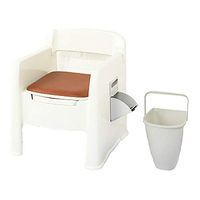 XIHAA Mobile Toilet Anti-Skid Pregnant Women Toilet Elderly Portable Patient Adult Commode,Elderly Pregnant Women Mobile Adult Household Portable Commode,B