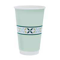 Office Depot 42% Recycled Insulated Hot Cups, 16 Oz, White, Pack of 50, AIR16