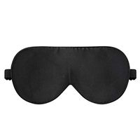 POWMEE Natural Silk Sleep Mask Blindfold Lightweight and Comfortable Super Soft Smooth Eye Mask with Adjustable Strap for Sleep Travel Nap Yoga