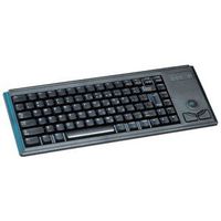 Cherry Electronics G84-4420LPBEU-2 Cherry Electronics, G84-4420, Keyboard, 15In Ultra Slim, 83 Key, International Layout, Black, Track Ball, Tampoprinted Keycaps, 2 Ps/2