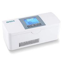 Portable Insulin Cooler Refrigerated Box Medicine Cooler Small Reefer Refrigerator Mini Drug Case Car Travel Case for Home Use, Travel, Camping