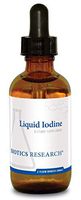 Biotics Research Liquid Iodine– Liquid Formula, Iodine 75mcg/Drop, Thyroid Health, Energy Levels, Metabolic Health, Key Trace Mineral 2 Fl Oz