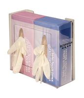 Bowman Manufacturing Company - Bowman Double Glove Box Dispenser, Plastic, 10 11/16"W X 10 1/8"H X 3 15/16"D