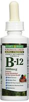 Nature's Bounty B-12 5000 mcg Sublingual Liquid Energy Health 2 oz (Pack of 3)