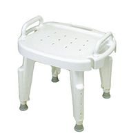Bath Safe Adjustable Shower Chair Style: Arms