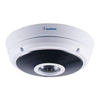 Geovision 84-EFR3700-W01U GV-EFER3700-W 3 Megapixel Network IR Outdoor Fisheye Camera, 1.24mm Lens