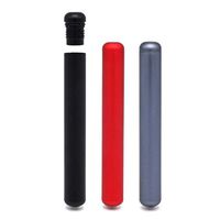 3-Pack Premium King Size Doob Tube | Aluminum Metal Airtight Smell Proof | Stylish Everyday Carry EDC from LUXE HOLDING CO. (Dark Side | Black, Grey, Red)