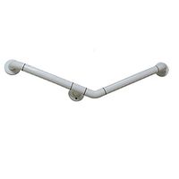 Toilet Safety Rails L-Shaped Toilet Bracket Bathroom Grab Bar Handrail Wall Mounted Straight Towel Holder Shower Aid & Safety Support Handrail Safety Light Ring - for Special Crowds