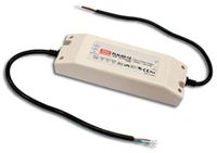 Mean Well PLN-60-12 LED Enclosed Power Supply with PFC Function, 12V, 0-5A, 60W, 1.37" H x 2.4" W x 7.1" L