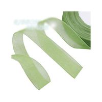 50 Yards/roll Organza Ribbon Gift Wrapping Decoration Christmas Ribbons,Amy Green,15mm