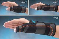 North Coast Medical Comfort Cool Long Thumb Spica, Size: S/M by