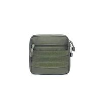 1000D Army Fan Outdoor Mountaineering Medical First aid kit EDC Tool Storage Finishing Package MOLLE Tactical Waist Bag, Army Green