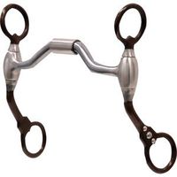AT Low Port Loose Cheek Low Port Western Bit 5in