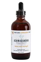 Fresh (not Dried) Ashwagandha Adaptogenic Ayurvedic (4oz) Liquid Tincture for Enhanced Absorption (2oz - 4oz) to Help Manage Stress, Increase Energy, Anti-Anxiety & Adrenal, Mood and Thyroid Support